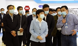 泰州市万市长一行领导莅临best365中文版调研科技创新活动